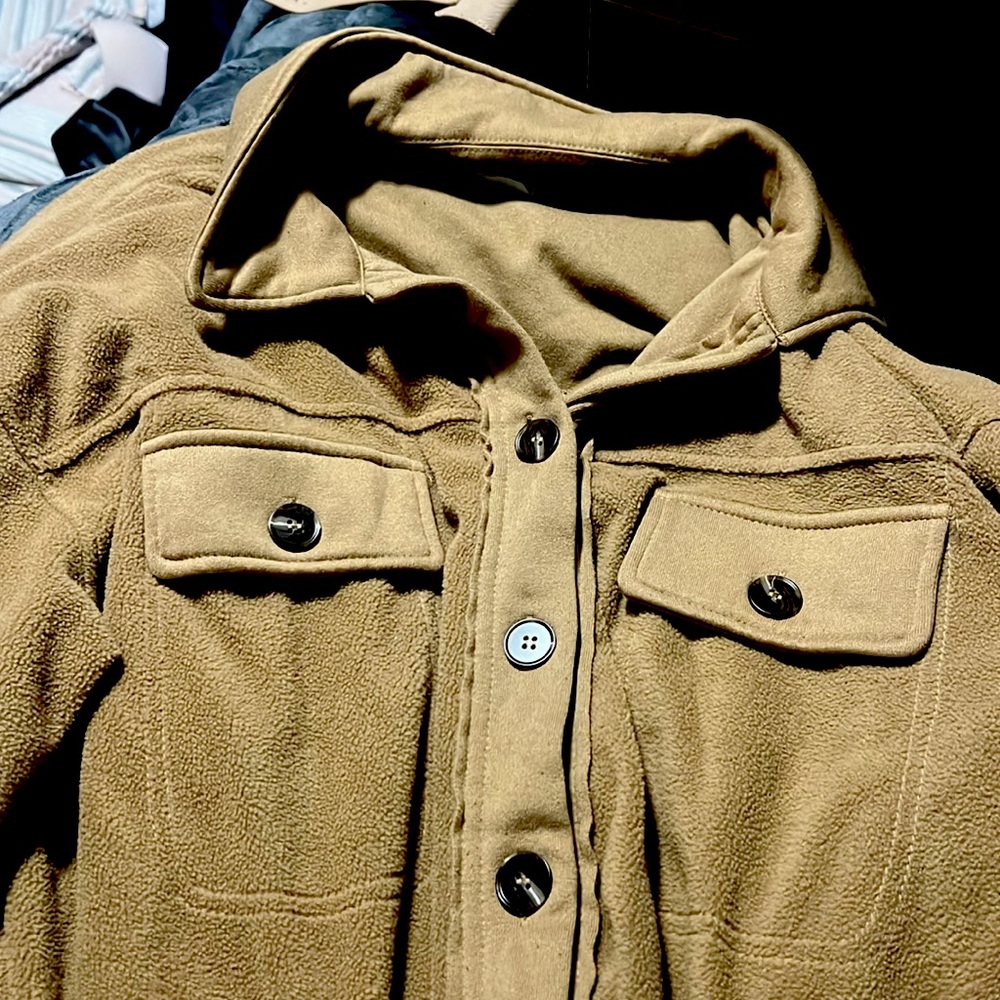 12th Tribe cozy shacket